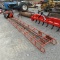 15FT ORANGE HAY ELEVATOR W/ MOTOR