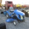 TZ18DA NEW HOLLAND TRACTOR W/ BELLY MOWER