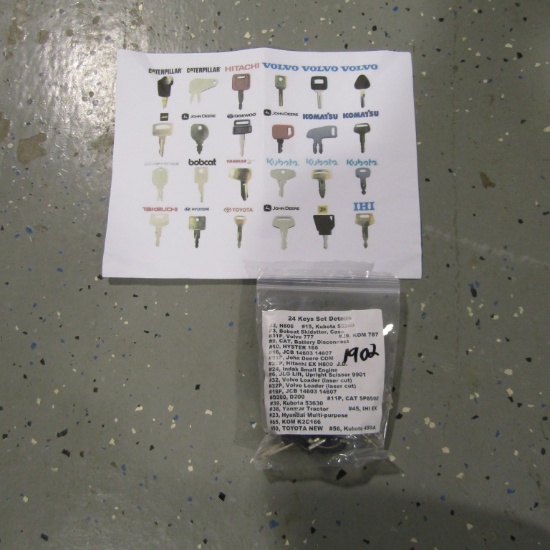 24PC EQUIPMENT KEY SET