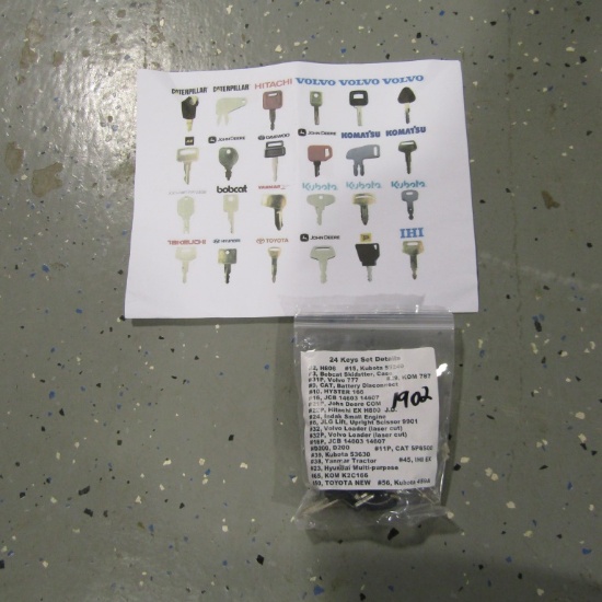 24PC EQUIPMENT KEY SET