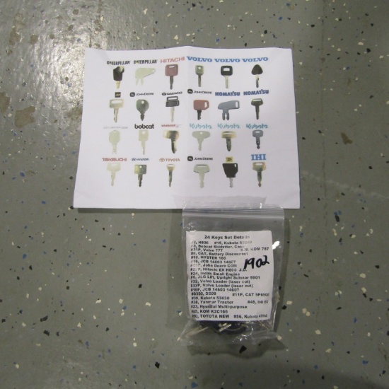 24PC EQUIPMENT KEY SET