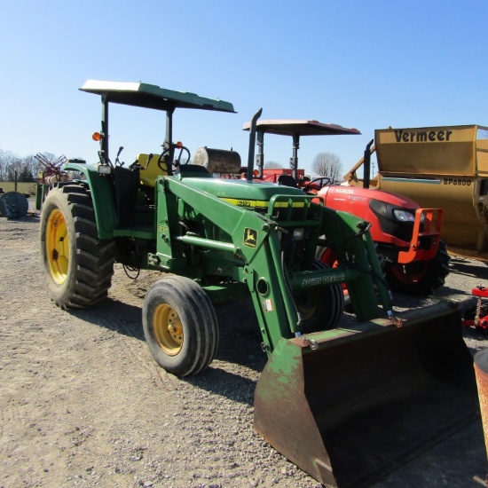 6310 JOHN DEERE TRACTOR W/ LOADER