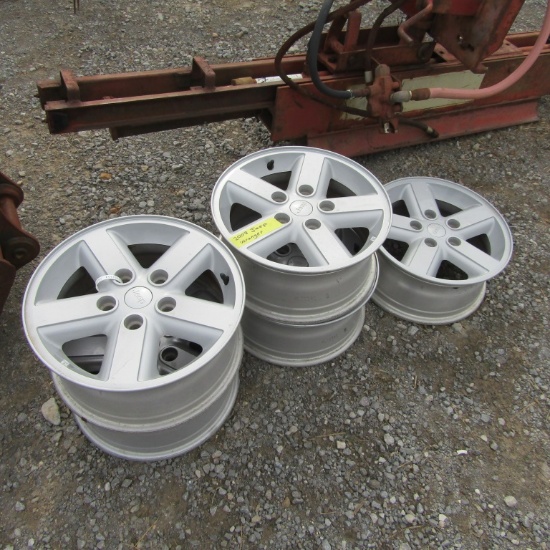 (5) JEEP RIMS - ALL ONE PRICE