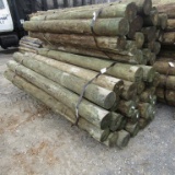 APPROX (24) 7'' X 8' TREATED FENCE POST