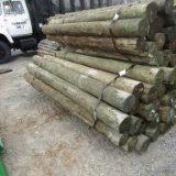 APPROX (24) 7'' X 8' TREATED FENCE POST