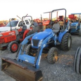 TC29DA NEW HOLLAND TRACTOR W/ LOADER AND BH650 BUSHOG BACKHOE