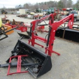 UNUSED 2645L MAHINDRA LOADER W/ BRACKETS