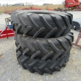 (3) 18.4R34 TRACTOR TIRES - ALL ONE PRICE