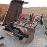 2425 BUSHOG BRAND LOADER W/ BRACKETS