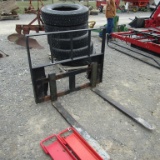 BUSHOG BRAND PALLET FORKS