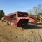 1999 24FT GOOSENECK BRAND STOCK TRAILER - NO TITLE