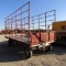BALE KICKER WAGON ON JOHN DEERE GEAR