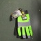 CATERPILLAR GREEN GLOVES