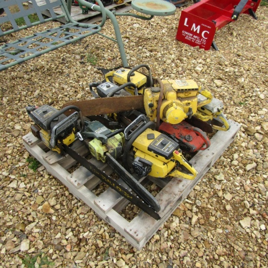 (8) CHAINS SAW - ALL ONE PRICE