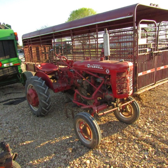 SUPER A FARMALL TRACTOR W/ CULTIVATORS