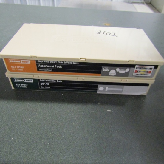 (2) NEW BOLT AND NUT KITS - 2X TIMES THE PRICE