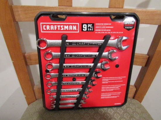 9PC CRAFTSMAN WRENCH SET