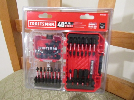 40PC CRAFTSMAN TORSION BIT SET
