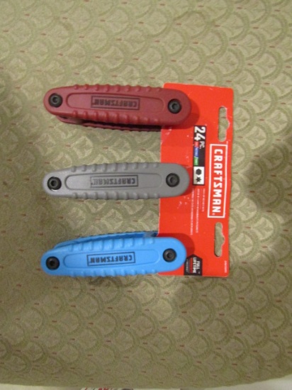 3PC CRAFTSMAN ALLEN WRENCH SET