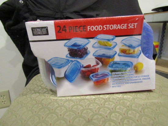 24PC FOOD STORAGE SET