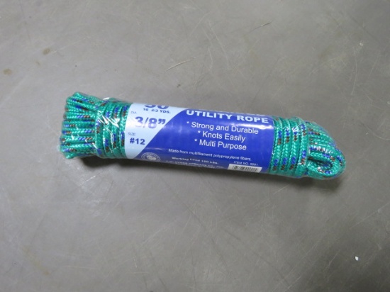 (3) 50FT 3/8'' ROPE (GREEN) - 3X TIMES THE PRICE