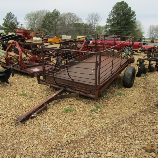 HYDRAULIC HOG TRAILER