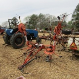 4 BASKET KUHN HYDRALIC FOLD TEDDER