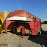 14FT PONDEROSA GOOSENECK STOCK TRAILER