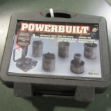 5PC POWERBILT SPINDLE NUT SOCKET SET