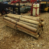 APPROX (27) 7FT FENCE POST