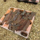 PALLET OF PLOW PARTS