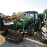 6410 JOHN DEERE TRACTOR W/ CAB AND LOADER