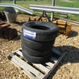 (4) NEW 225/75R15 RADIAL TRAILER TIRES - ALL ONE PRICE