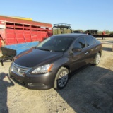 2015 NISSAN SENTRA CAR - RED TITLE (ONLY SOLD TO KY RESIDENTS)