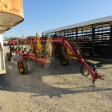 HT-154 NEW HOLLAND 12 WHEEL V-RAKE