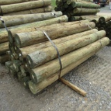 APPROX (20) 8''X8' TREATED FENCE POST - ALL ONE PRICE