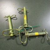 (3) GOLD PULL PINS