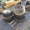 PALLET OF MISC TIRES AND RIMS