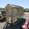 NEW 4'X8'X6' CHICKEN COOP W/ NEST BOX