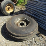 11.00X16 TRACTOR TIRE AND RIM