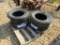 (4) NEW 205/75R15 TRAILER TIRES - ALL ONE PRICE