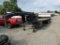 1997 GRANDVIEW 28FT GOOSENECK FLATBED TRAILER - NO TITLE