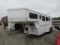 2005 17FT DELTA GOOSENECK HORSE TRAILER W/ TITLE