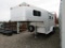 1997 12FT 4 STAR ALUMINUM 2 HORSE GOOSENECK TRAILER W/ TITLE