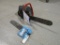 695F4 ICS CONCRETE CHAIN SAW W/ EXTRA BAR & 2 CHAINS