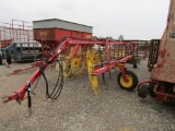 HT-154 NEW HOLLAND 12 WHEEL V-RAKE