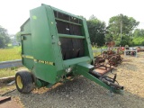 535 JOHN DEERE HAY ROLLER W/ TIE BOX