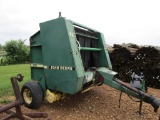 375 JOHN DEERE ROUND BALER W/ BEEPER