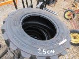 (4) NEW 12-16.5 SKID STEER TIRES - ALL ONE PRICE
