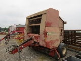 856 HESSTON ROUND BALER